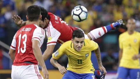 世预赛巴西1-0巴拉圭：维尼修斯一剑封喉，安切洛蒂生日夜迎开门红