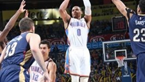 雷霆这年轻人不讲武德！库里0.2秒上篮绝杀，勇士这5连胜真是捡来的！