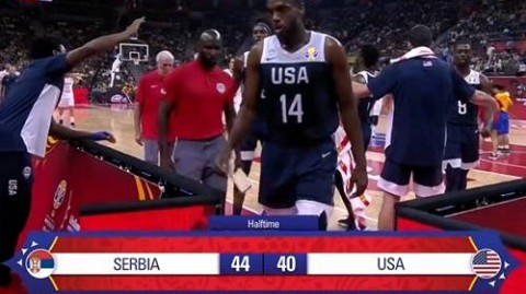 巴黎奥运会男篮小组赛C组｜美国110-84塞尔维亚