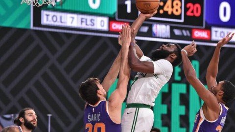 那天赌城没看莫兰特，却让我记住了这个白人射手和那个“小胖”！