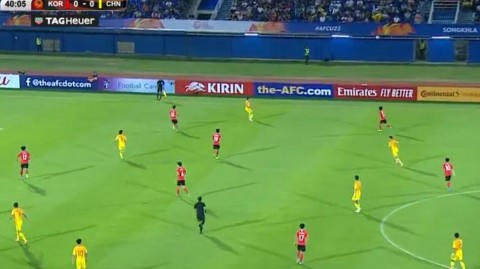 中韩36强赛复盘：三个定位球见证差距，孙兴慜两射一传主导德比碾压