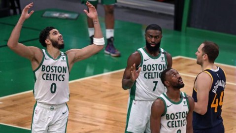 煮熟的鸭子飞了！绿军夏洛特翻车记，塔图姆这夜心里苦啊