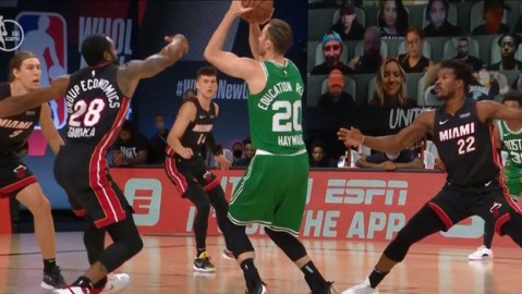 血洗迈阿密！完全体绿军太吓人，这特么才是东决该有的样子