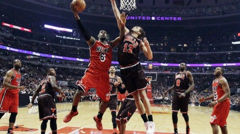 麦迪逊广场花园的肉搏战！这瓜保熟吗？热火尼克斯这场球看得我血压都高了